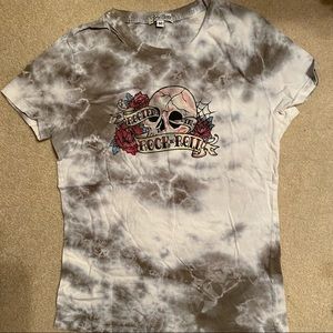 Lucky Brand Rock N Roll Skull Tye Dye